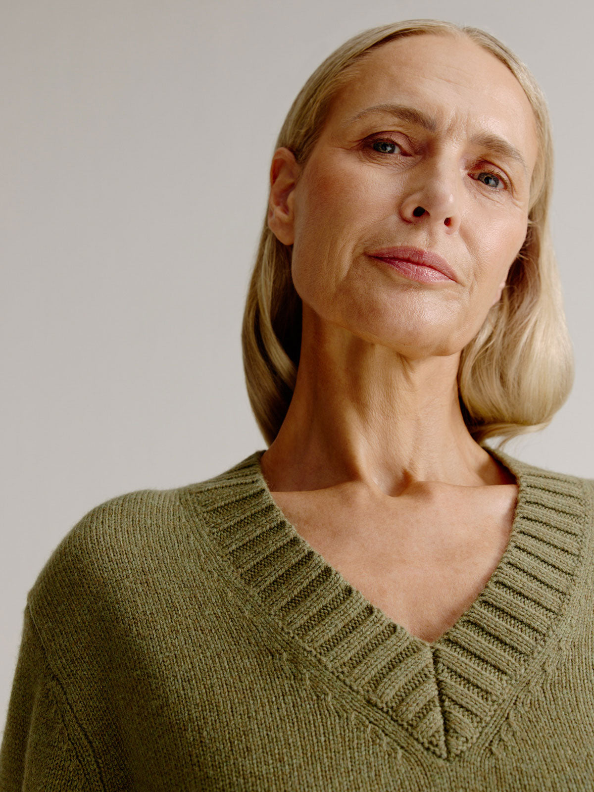 Leonie sweater | Moss Green