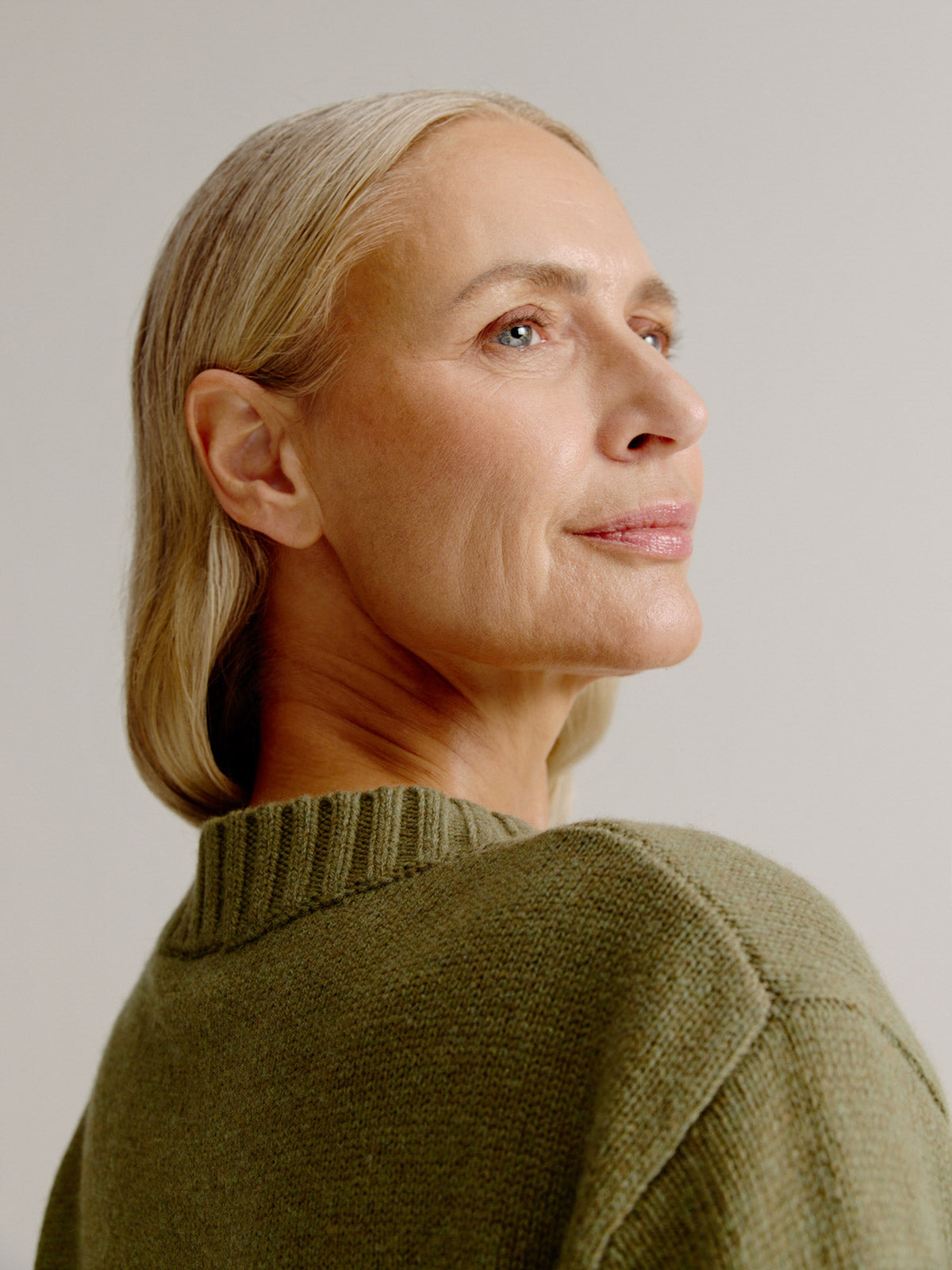 Leonie sweater | Moss Green