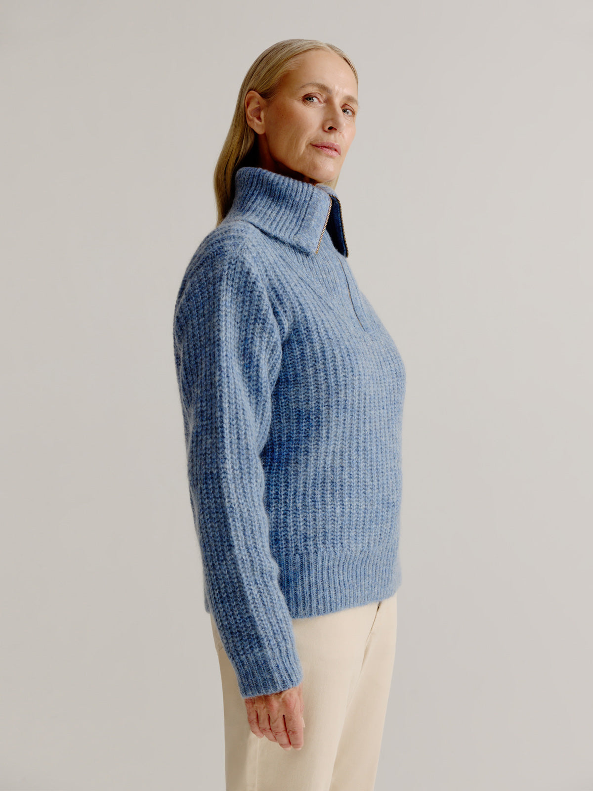 Liesbeth sweater | French Blue