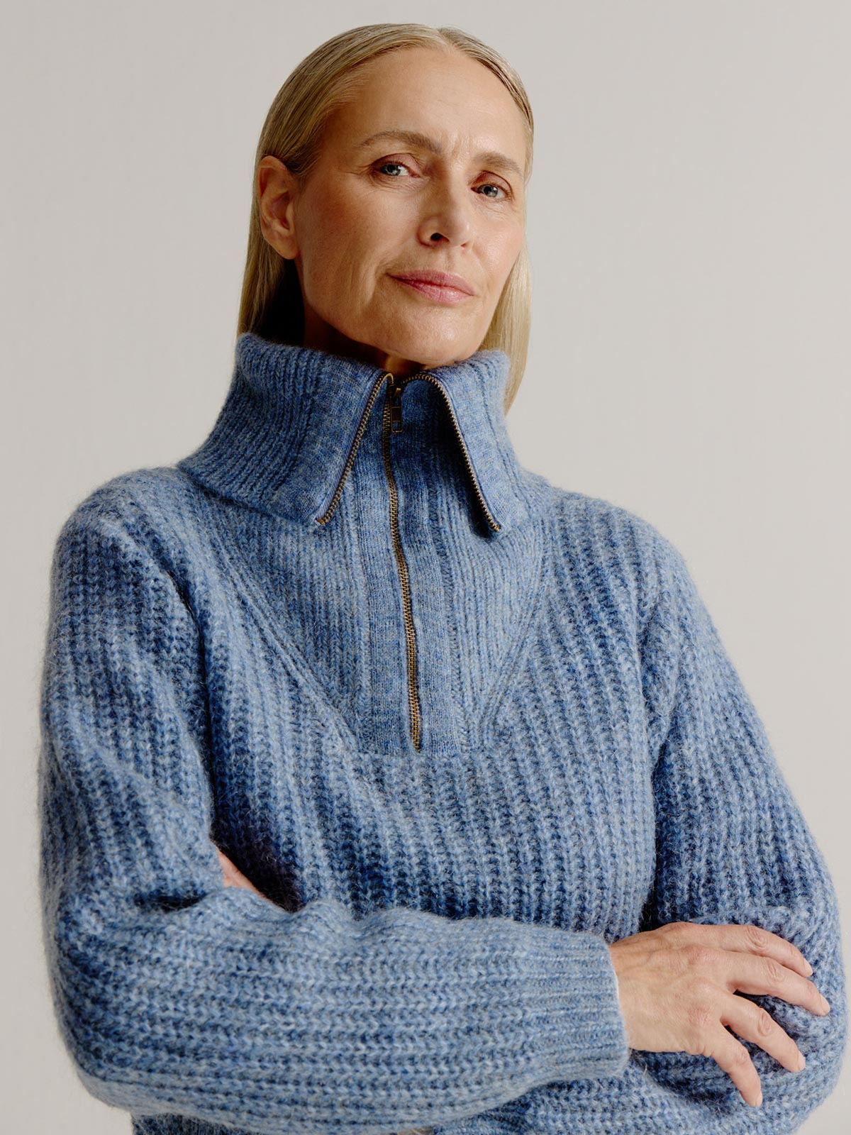 Liesbeth sweater | French Blue