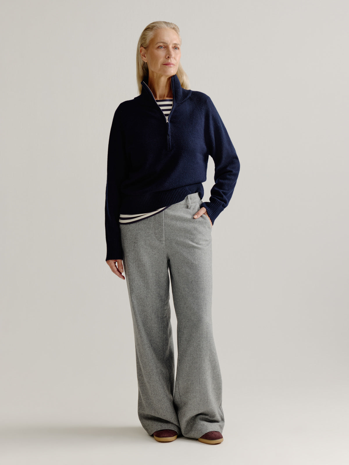 Linde sweater | Navy