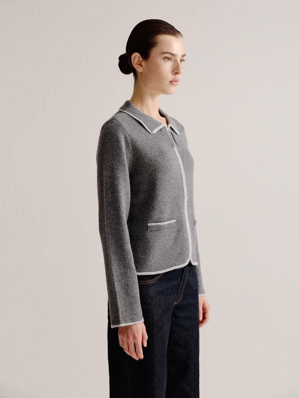 Lise cardigan | Anthracite