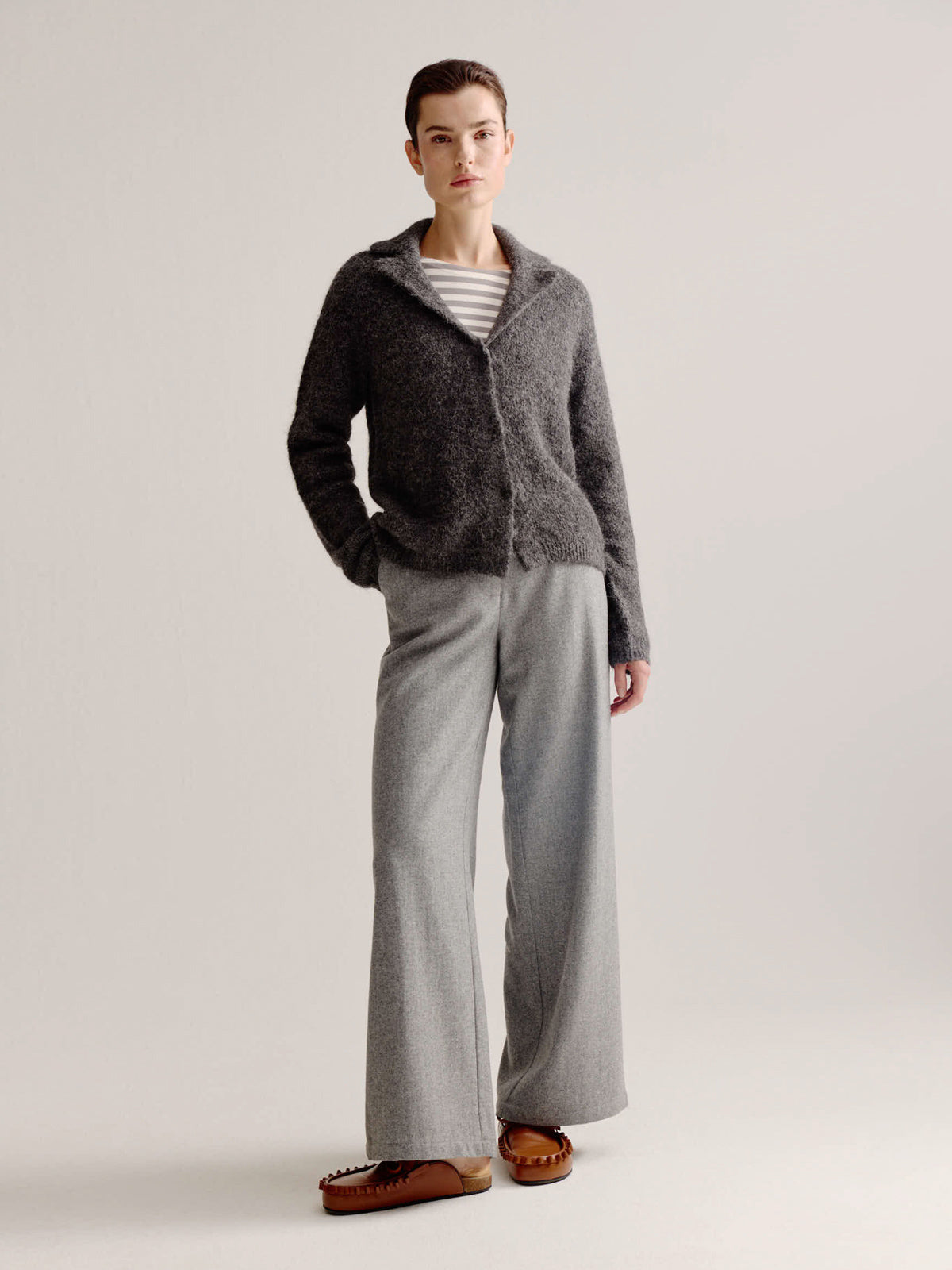 Lodewijk cardigan | Anthracite