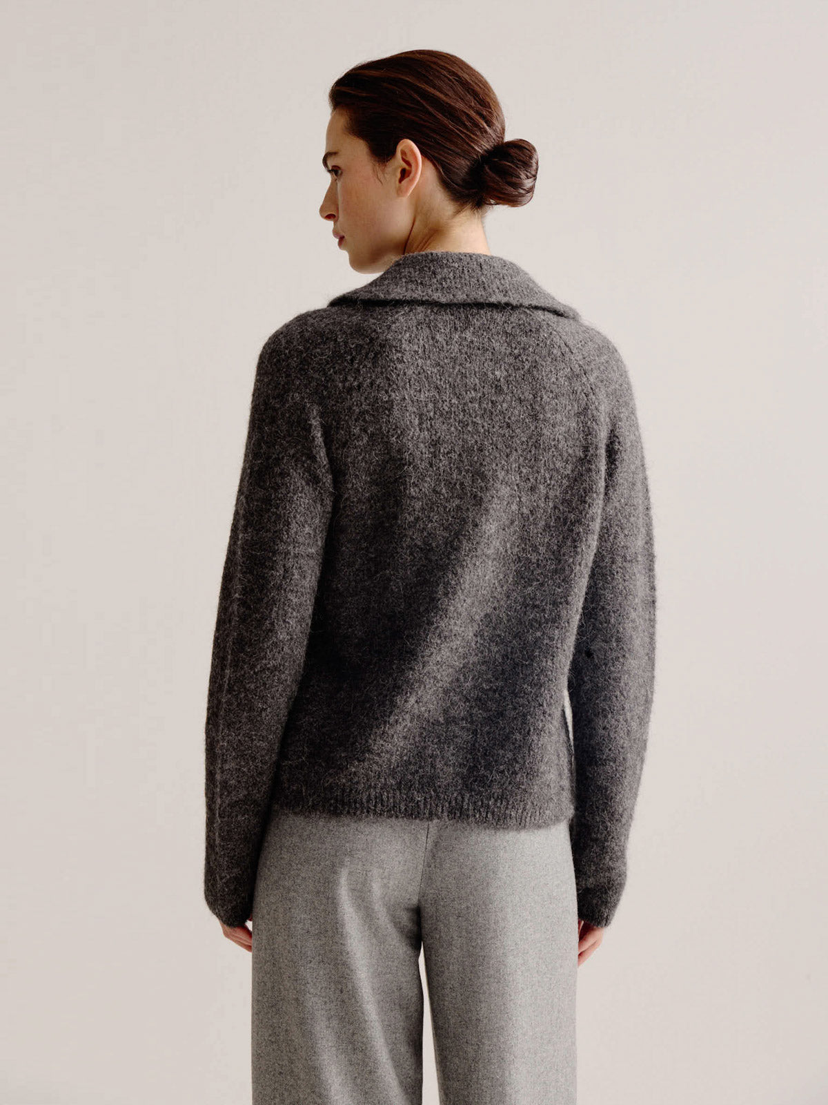 Lodewijk cardigan | Anthracite