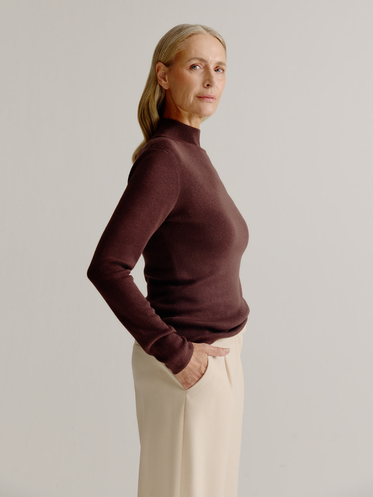 Angie sweater | Brown