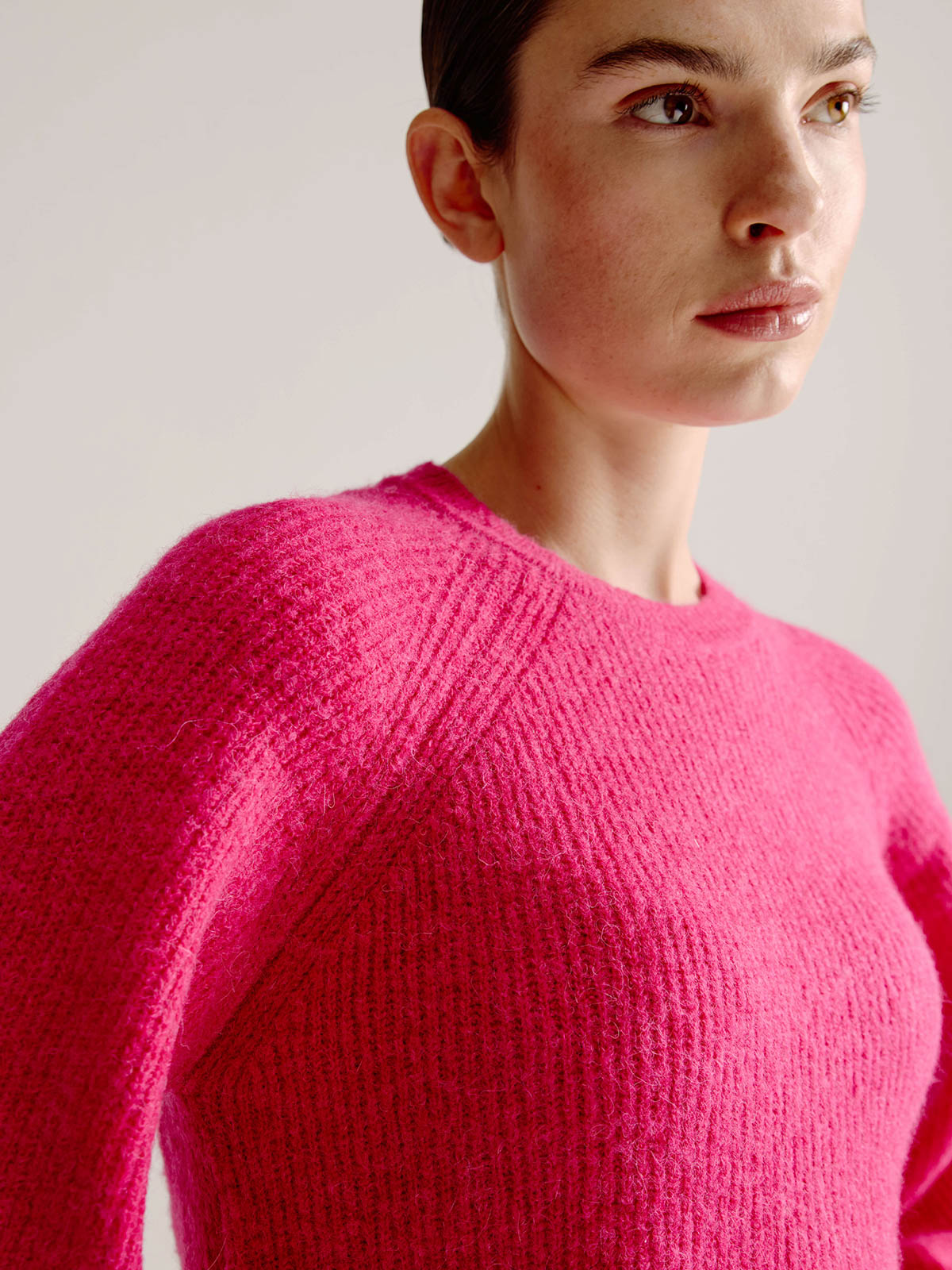 Lotje sweater | Fuchsia