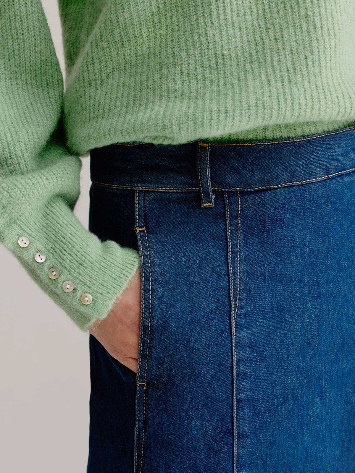 Lotje sweater | Mint