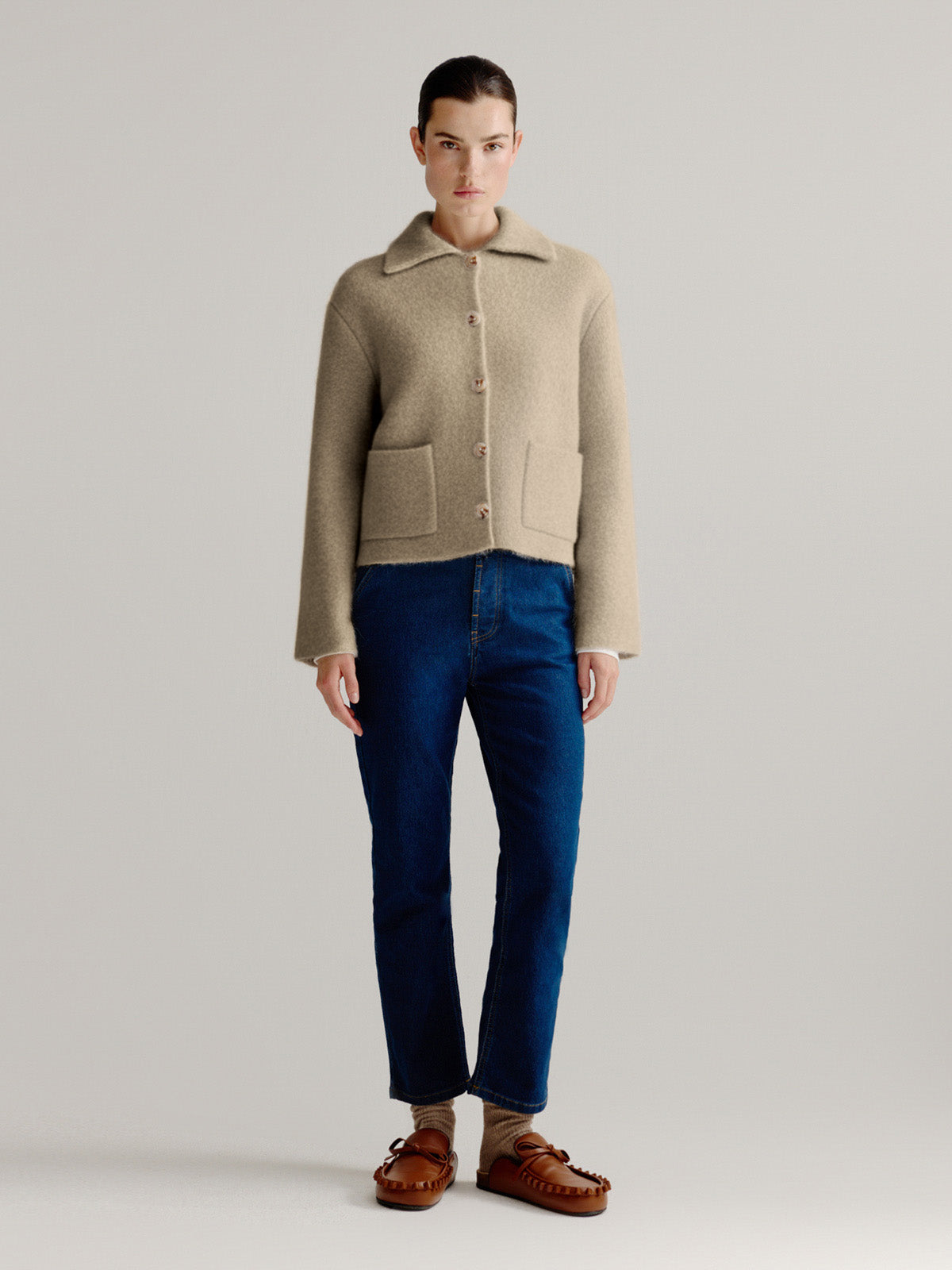 Linda jacket | Light Khaki