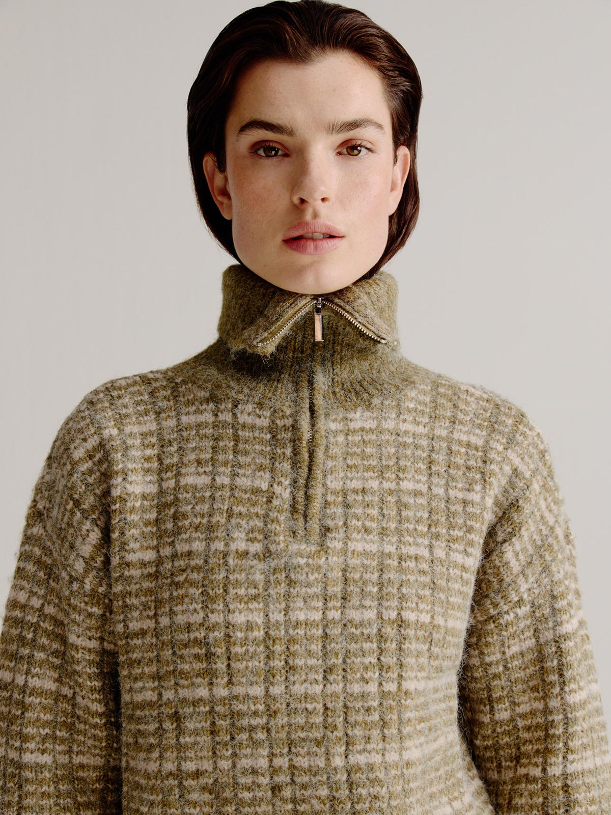 Lisette sweater | Moss Green