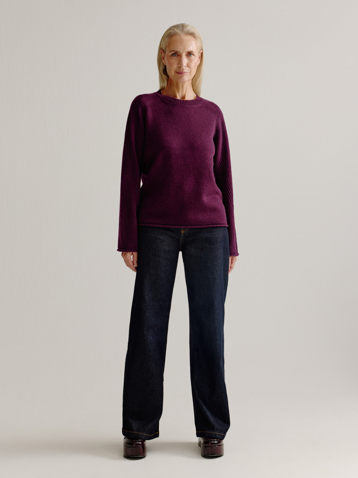 Lillian sweater | Bordeaux