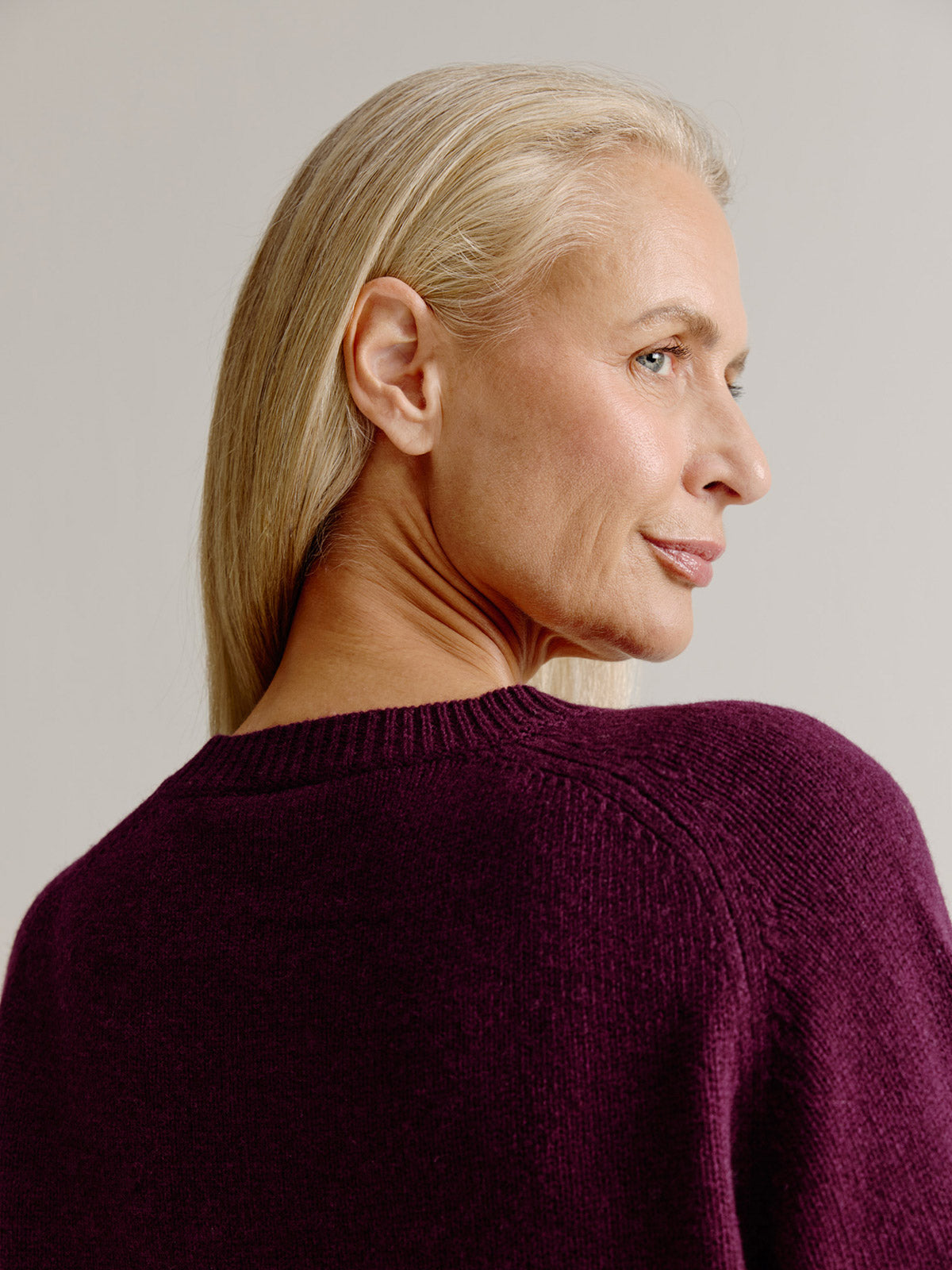 Lillian sweater | Bordeaux