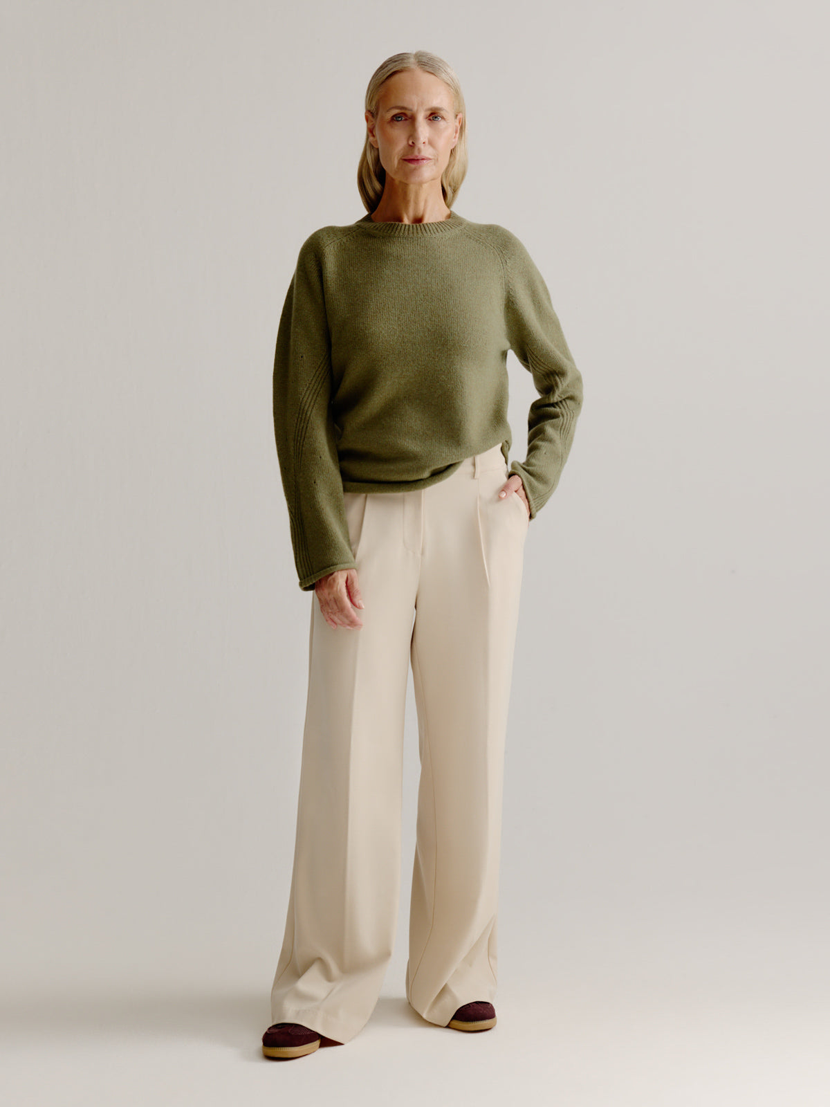 Lillian sweater | Moss Green