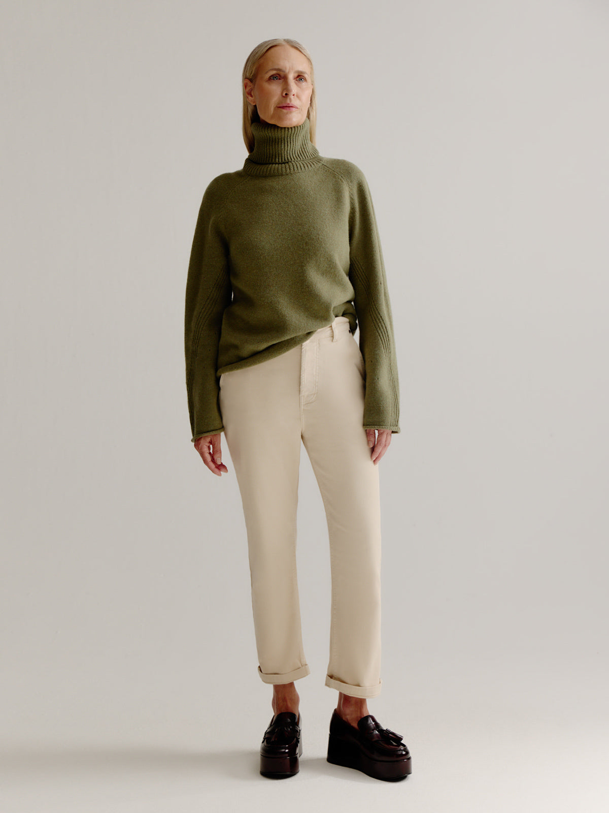 Loena sweater | Moss Green
