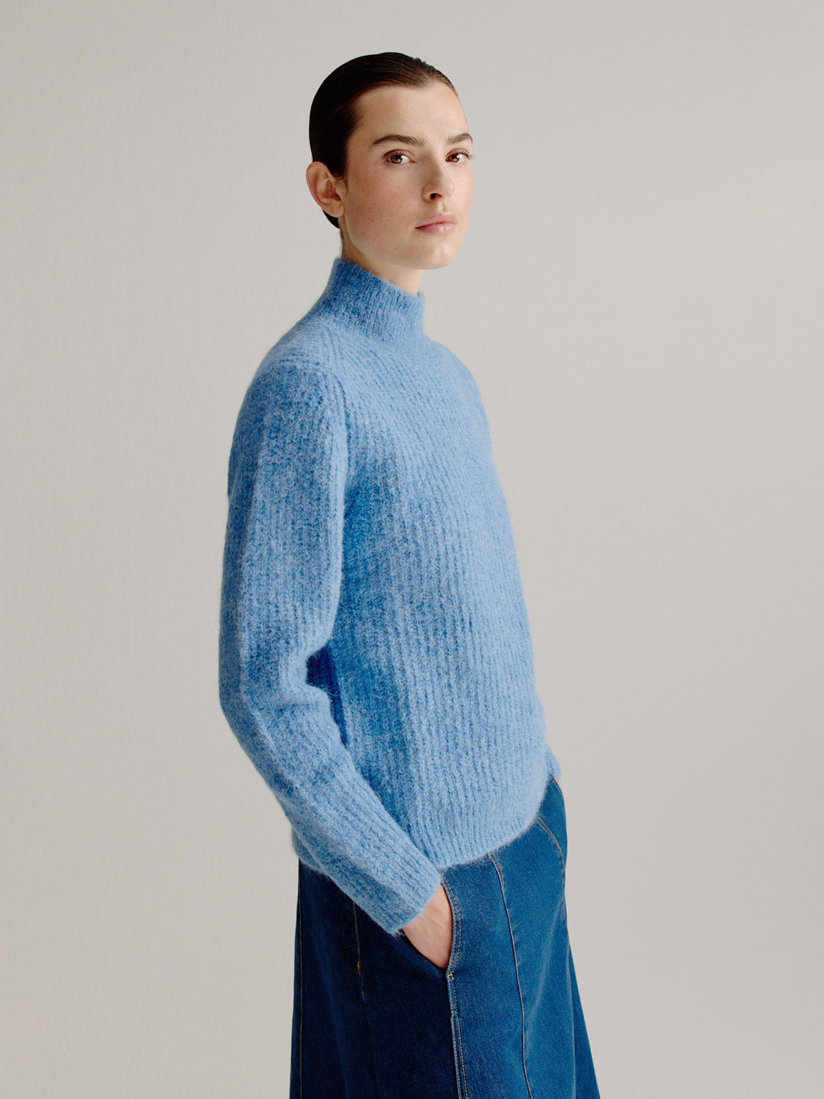 Aurora sweater | French Blue