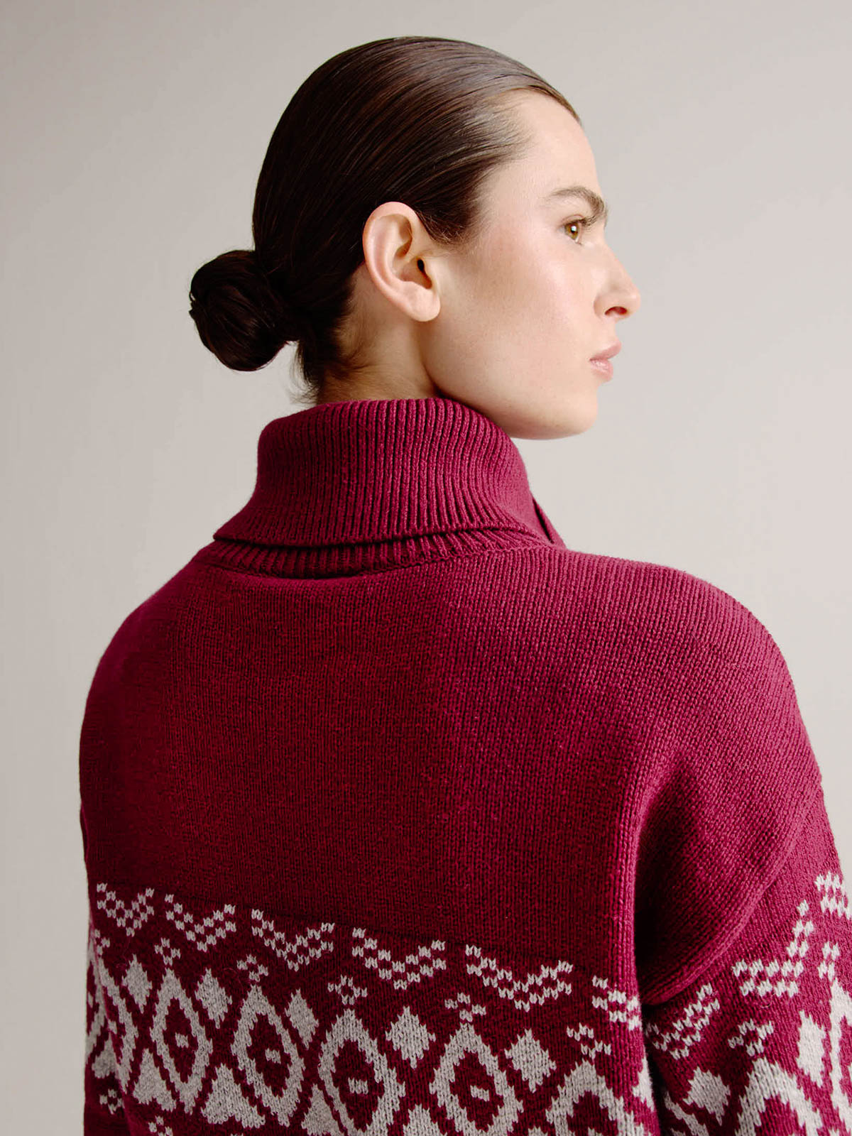 Lydia sweater | Grey print