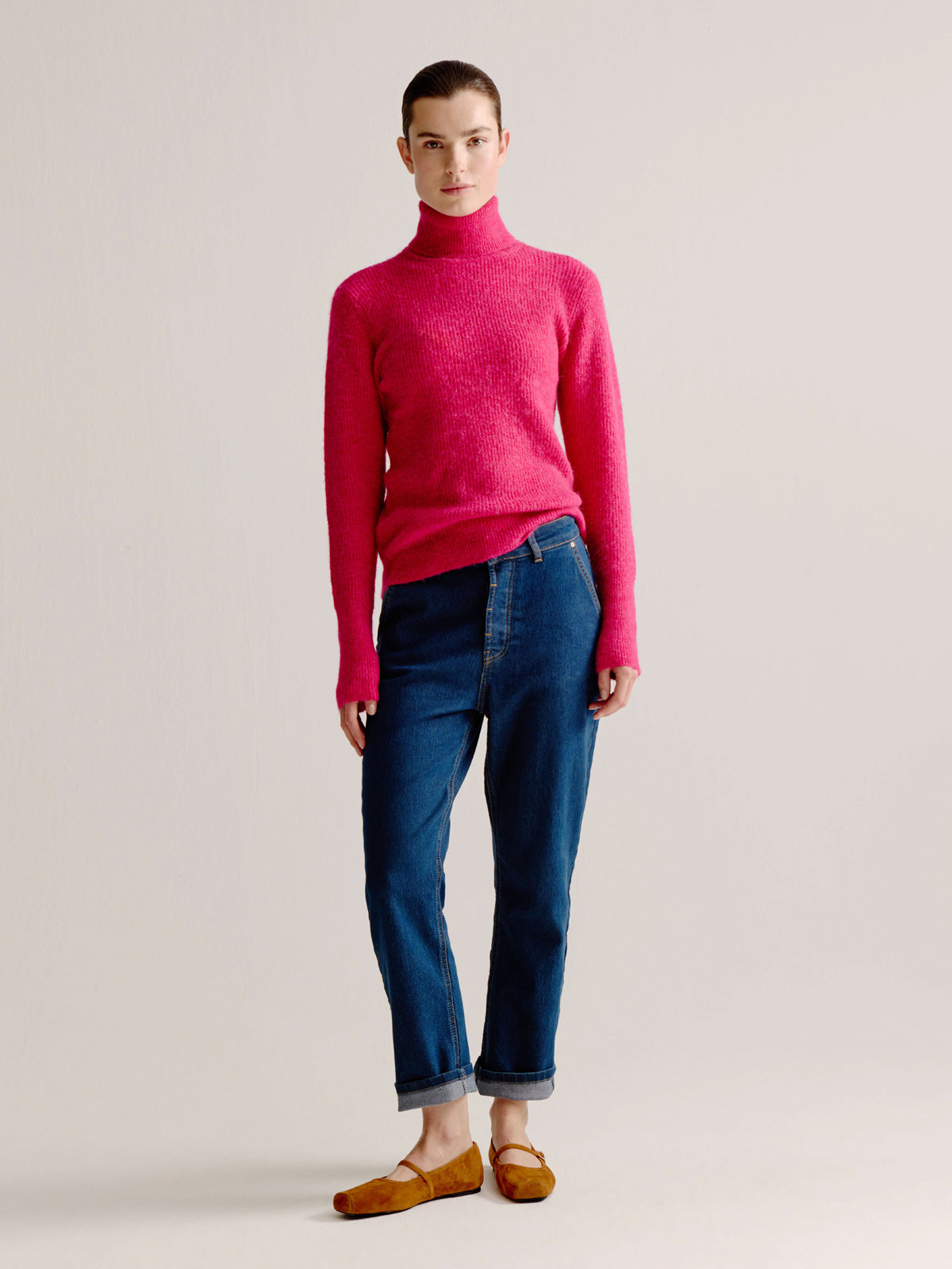 Lux sweater | Fuchsia