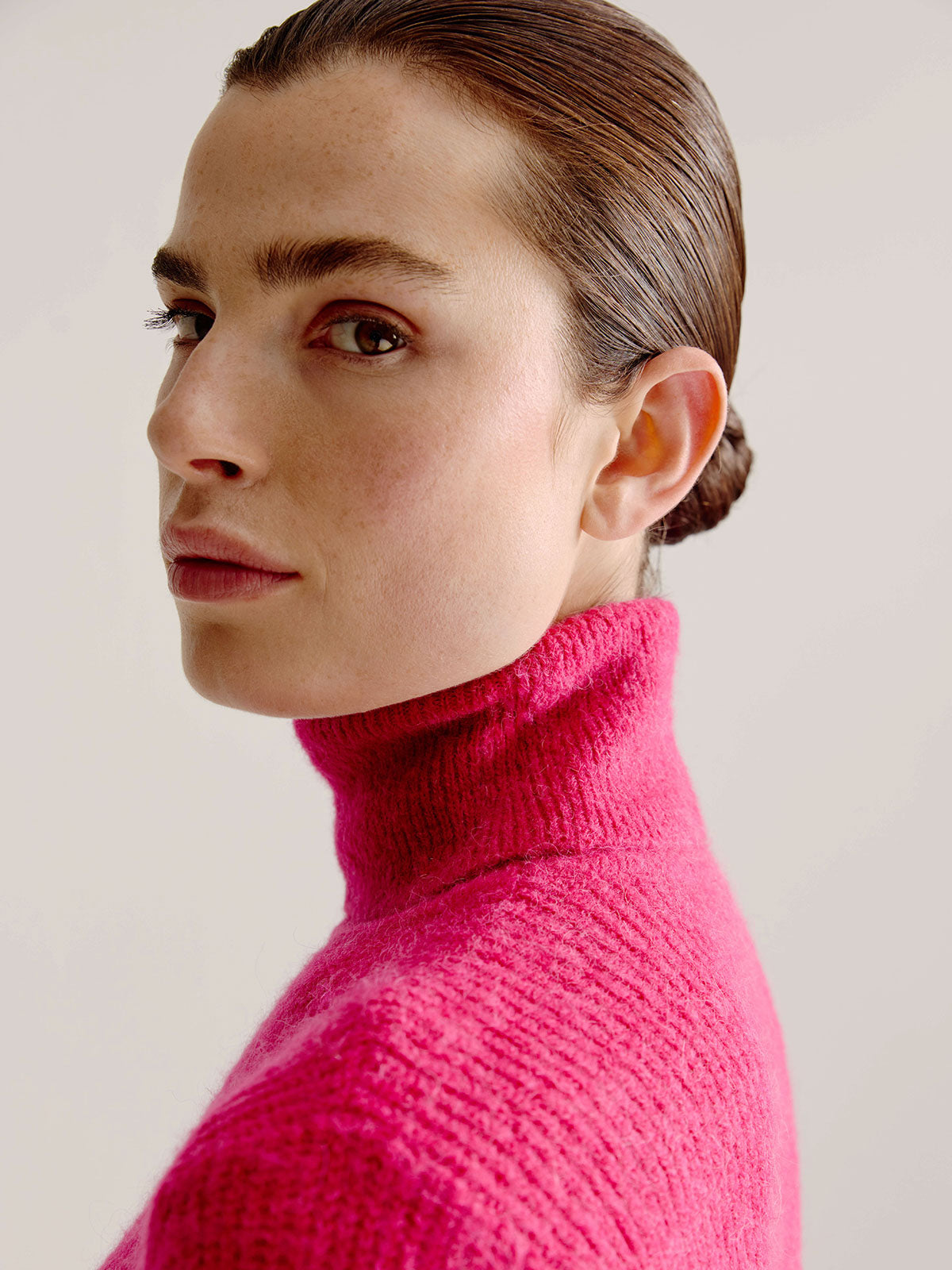 Lux sweater | Fuchsia