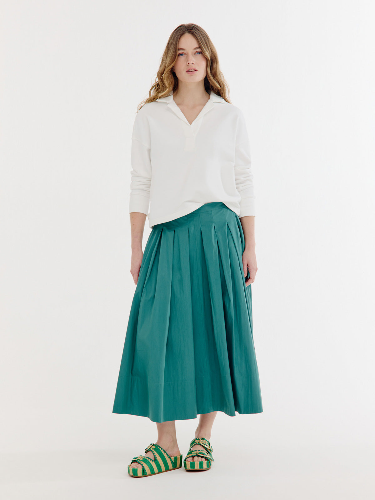 Blume Skirt – Voluminous Skirt with Side Slits