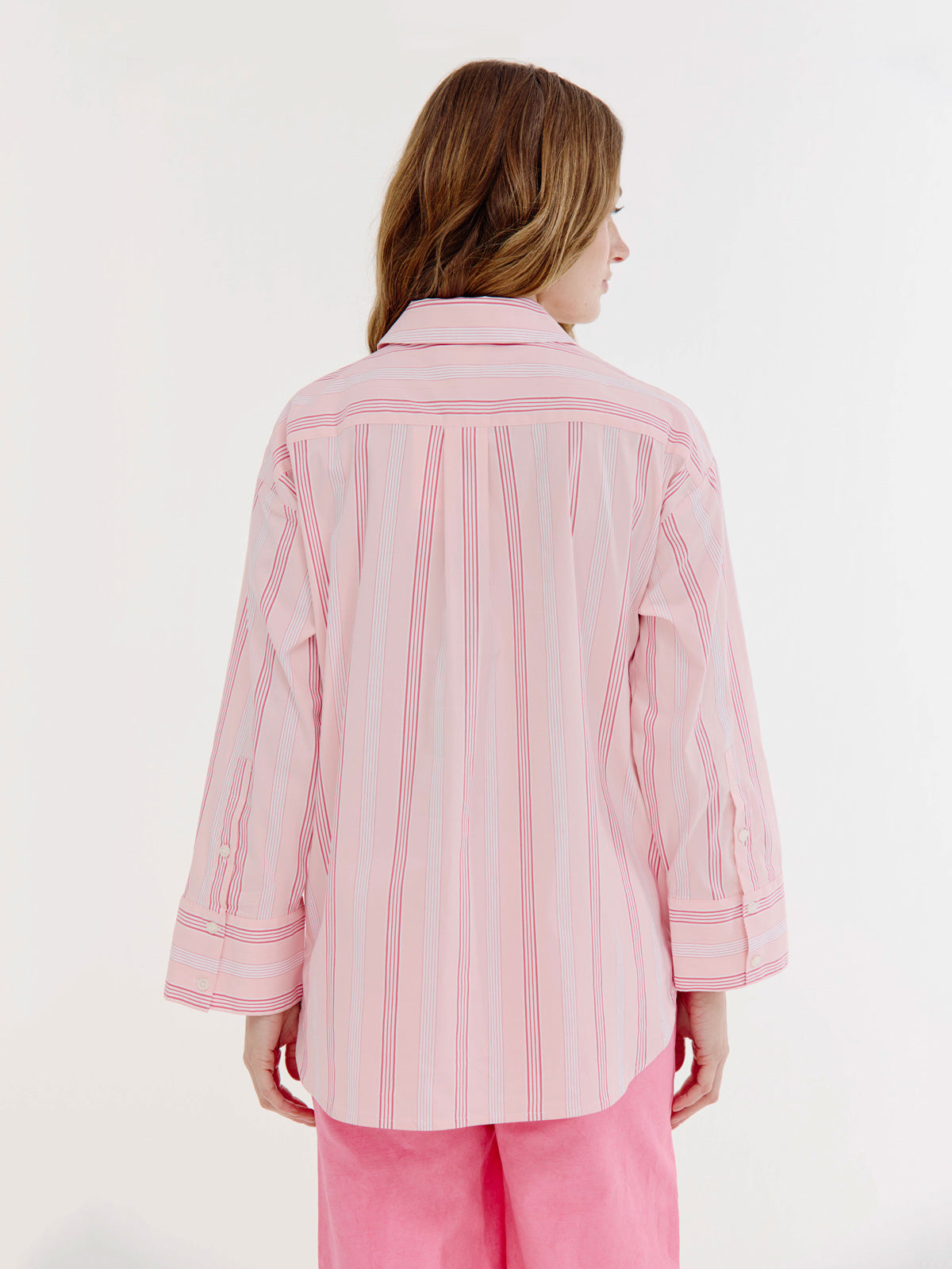 Bastian Blouse | Light Pink stripe