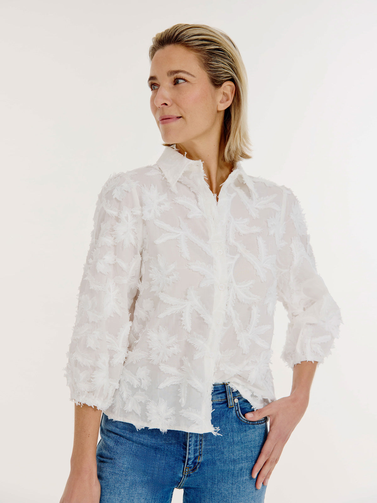 Devan Blouse | White