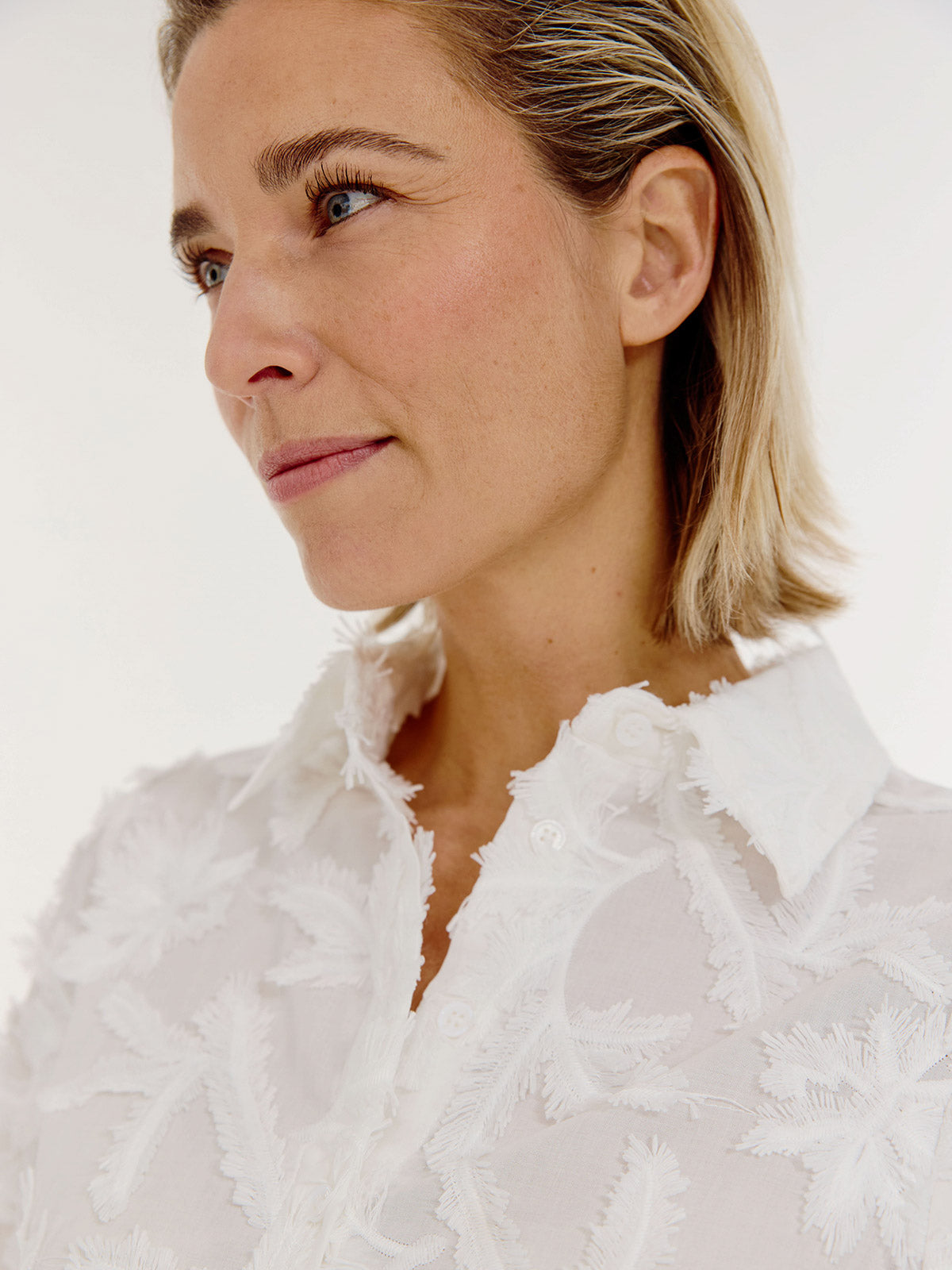 Devan Blouse | White