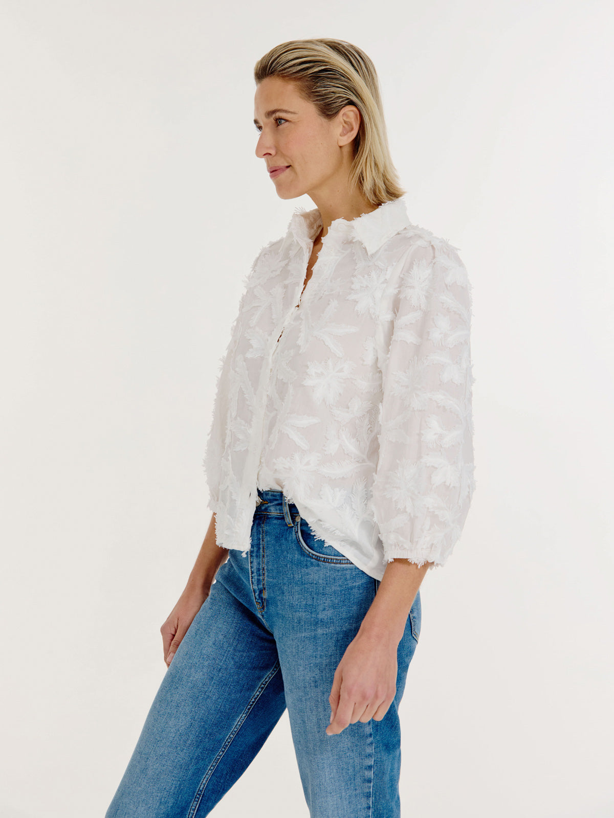 Devan Blouse | White