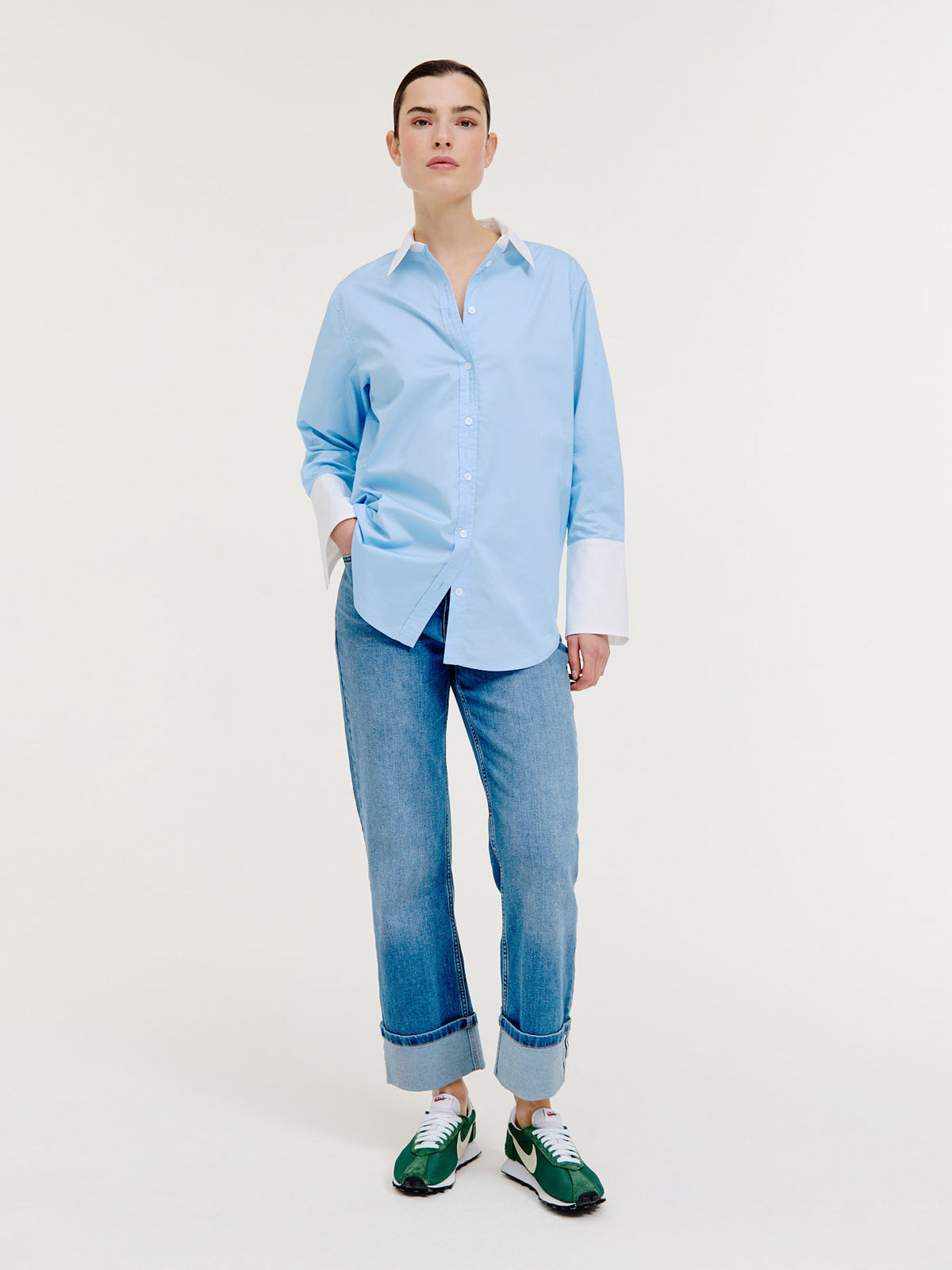 Bax Blouse | Light Blue
