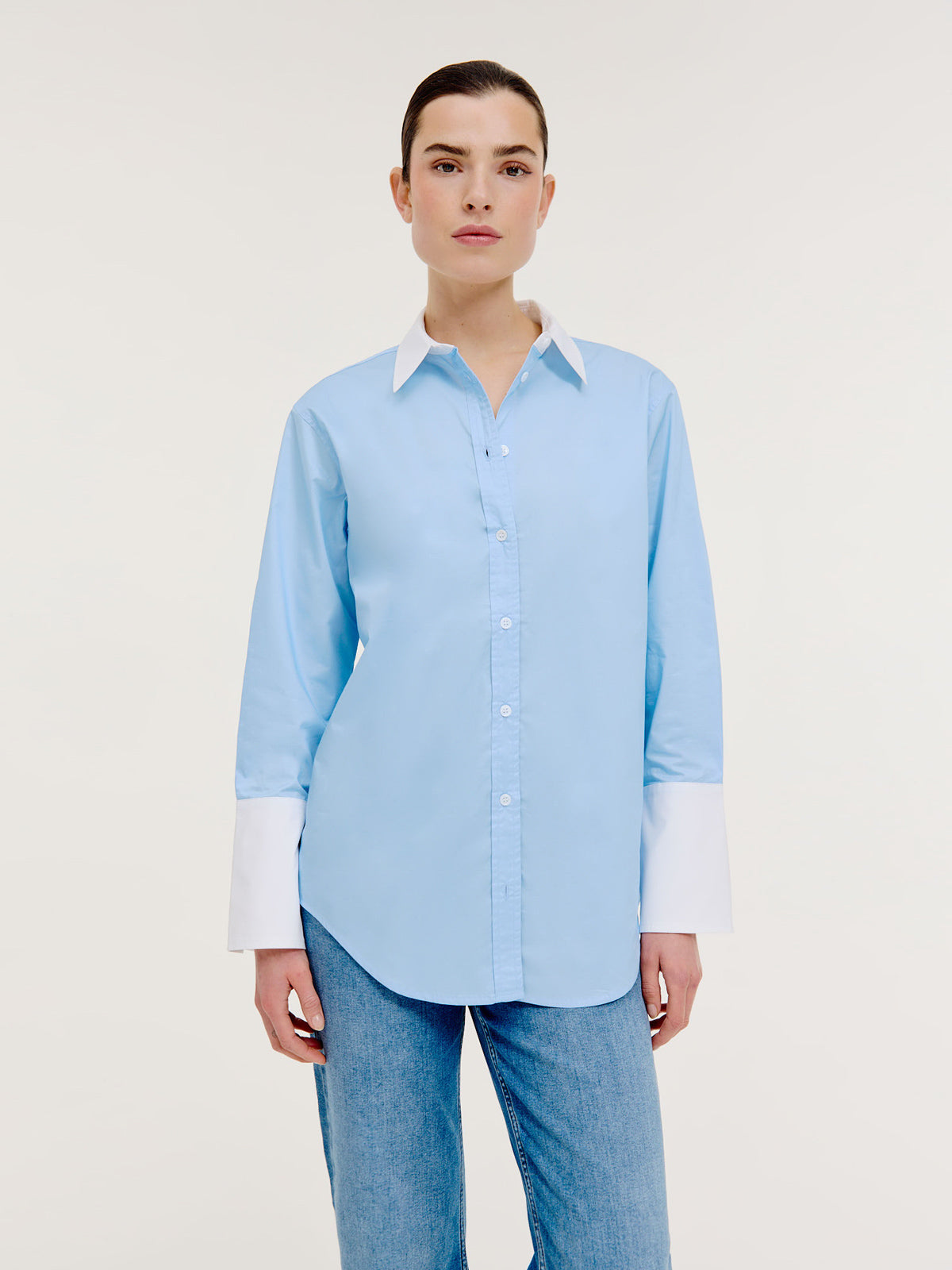 Bax Blouse | Light Blue