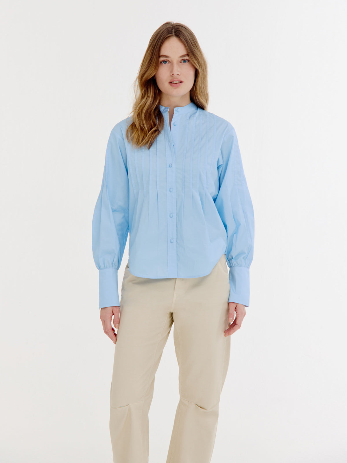 Bellamy Blouse | Light Blue