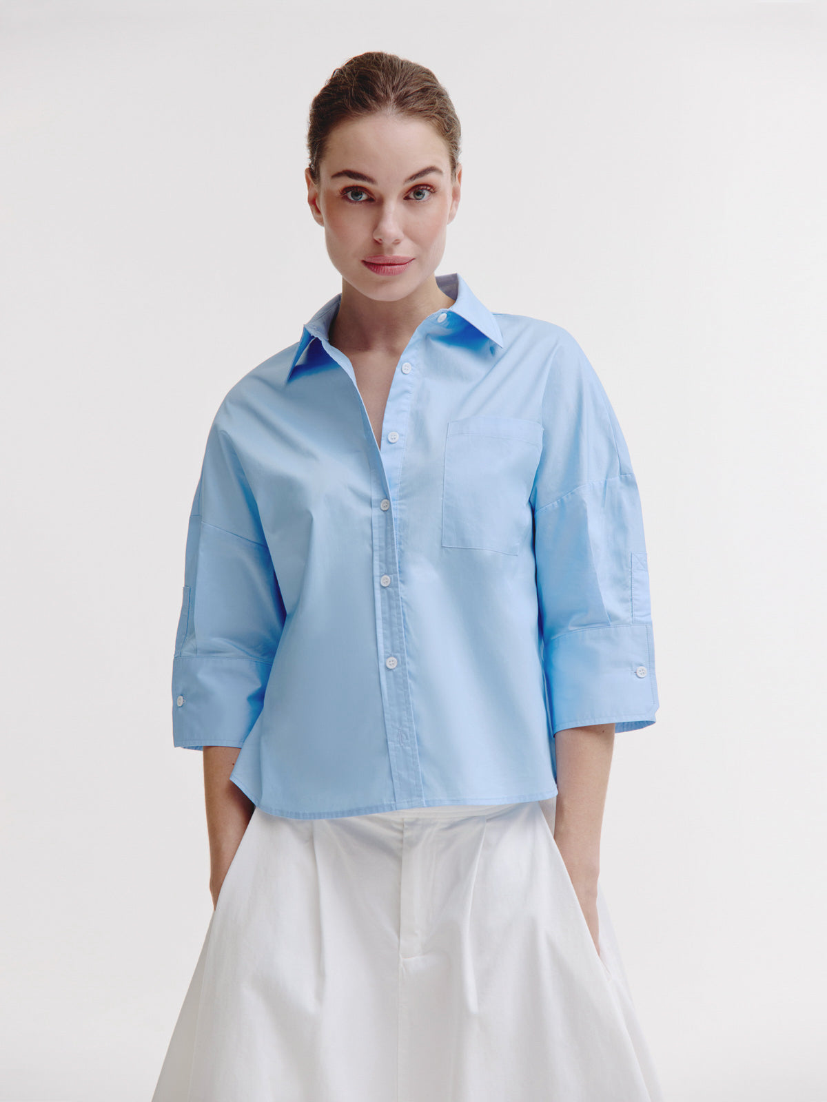 Blayne Blouse | Light Blue