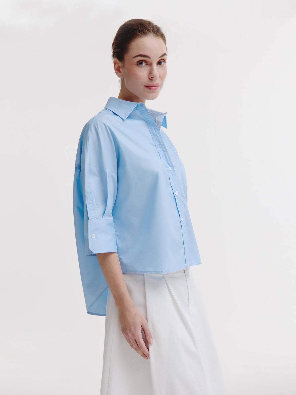 Blayne Blouse | Light Blue