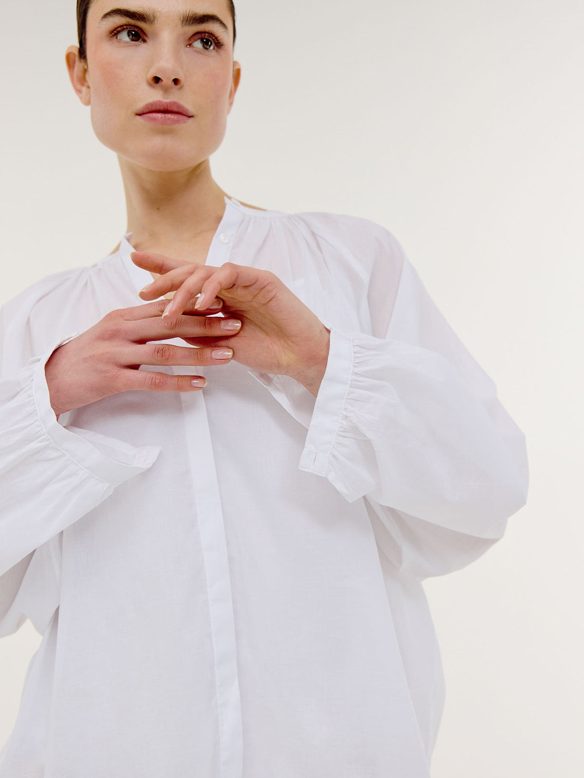 Brooklynn Blouse | White