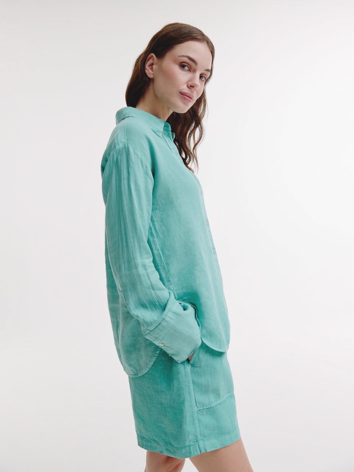 Bazil Blouse | Wasabi Green