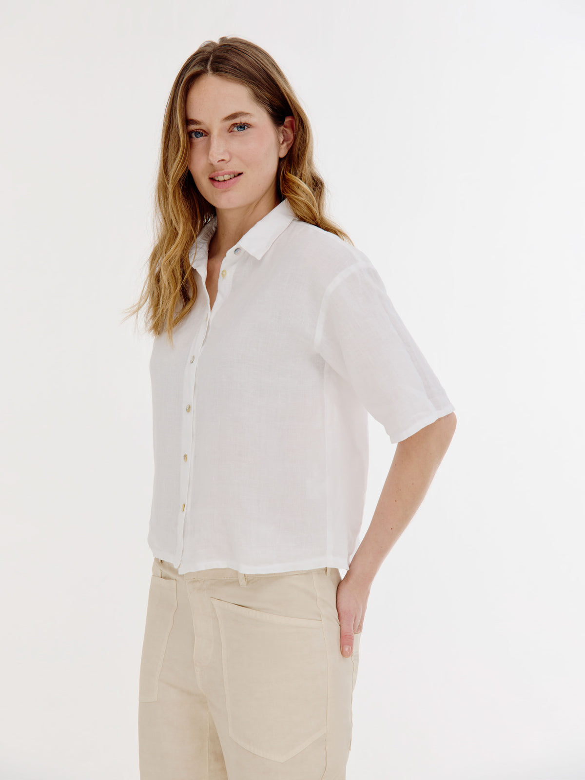 Bertha Blouse | White