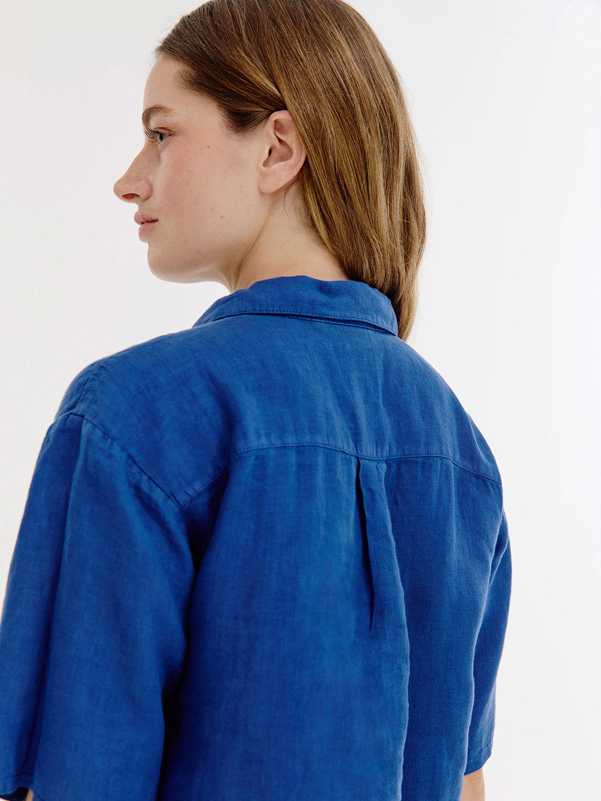 Bertha Blouse | Indigo
