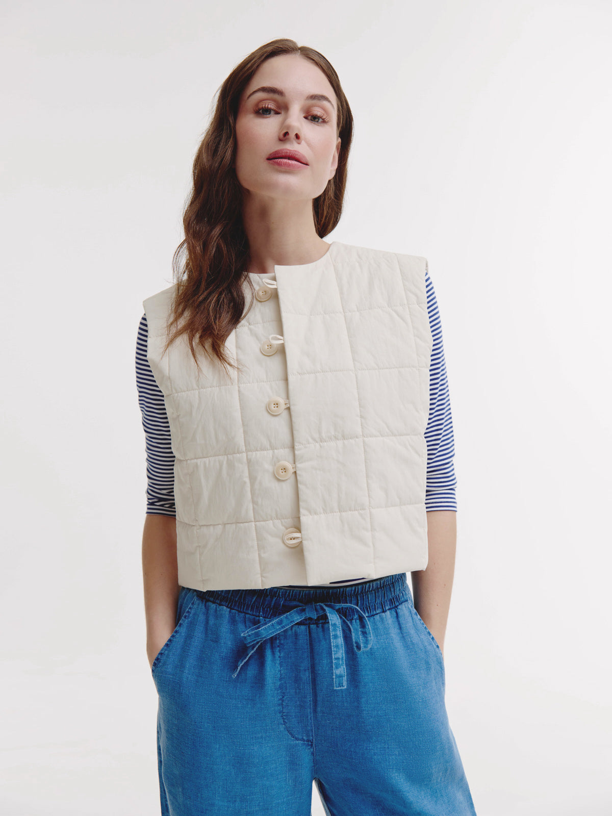 Billie Gilet | Sand