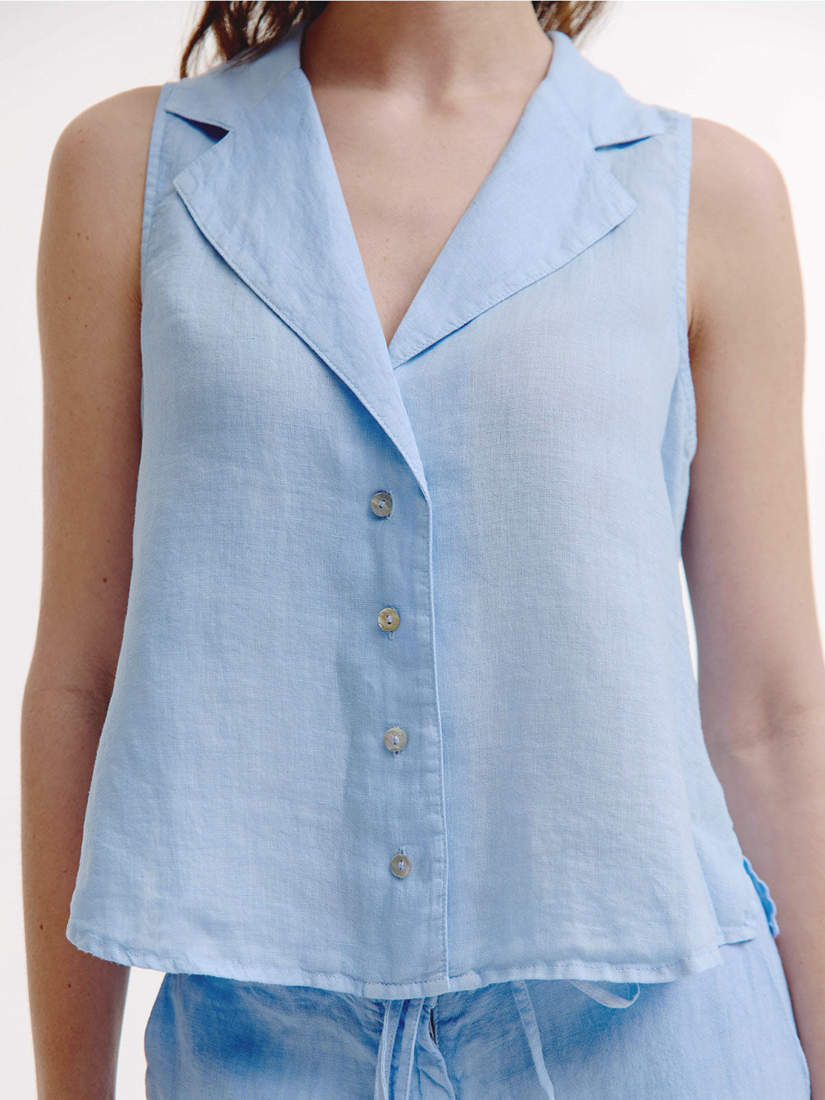 Bliss Gilet | Light Blue
