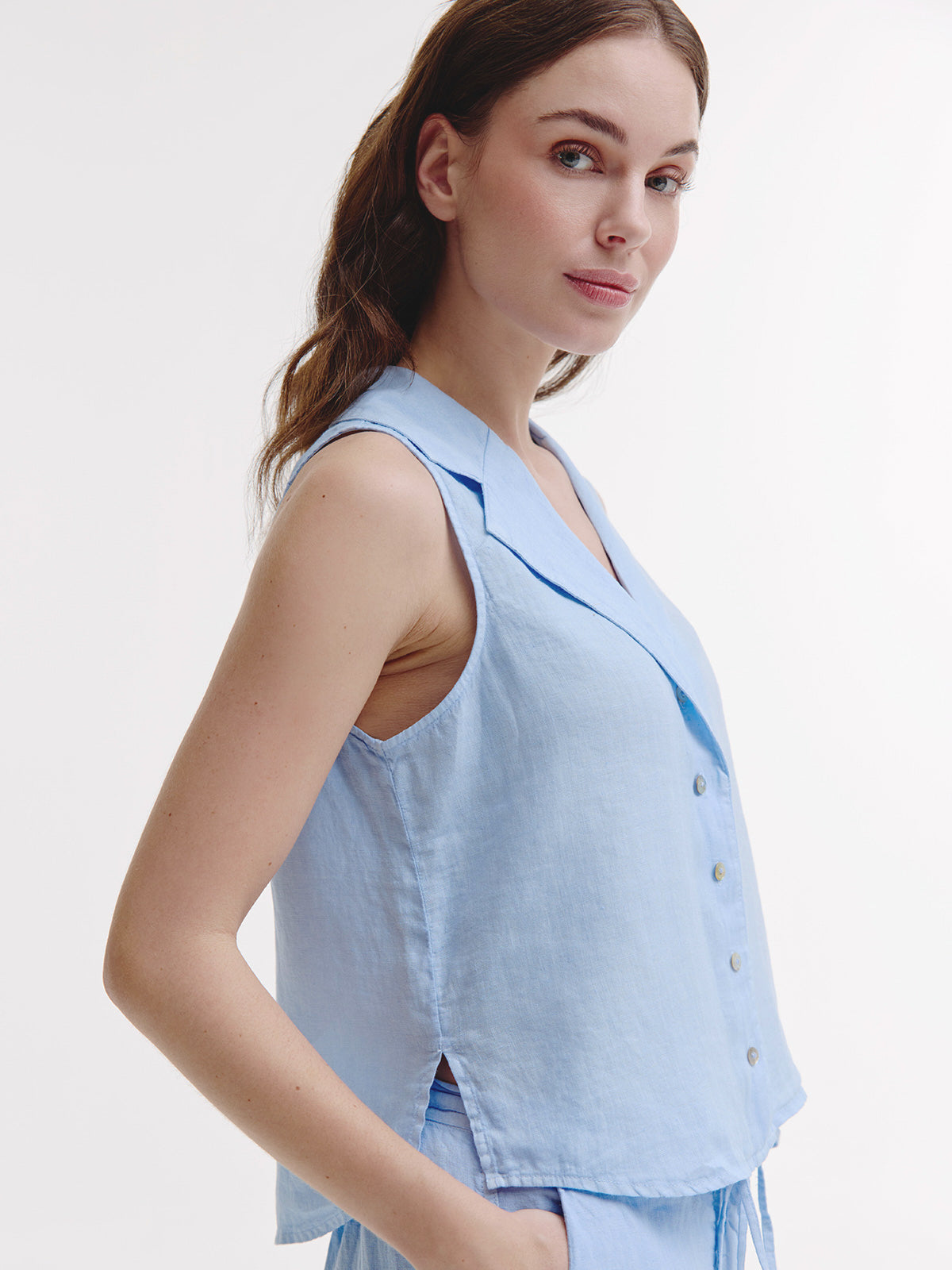Bliss Gilet | Light Blue