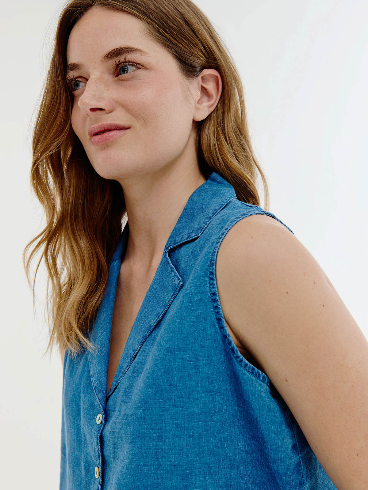 Bliss Gilet | Dark Indigo
