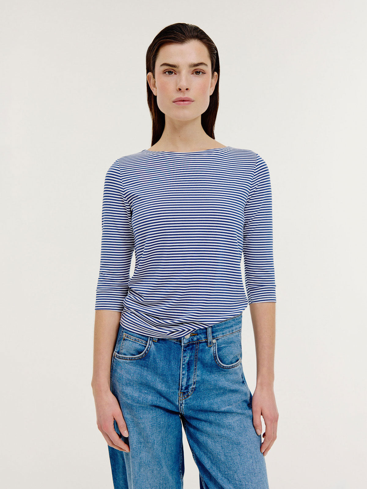 Brit T-shirt | Indigo