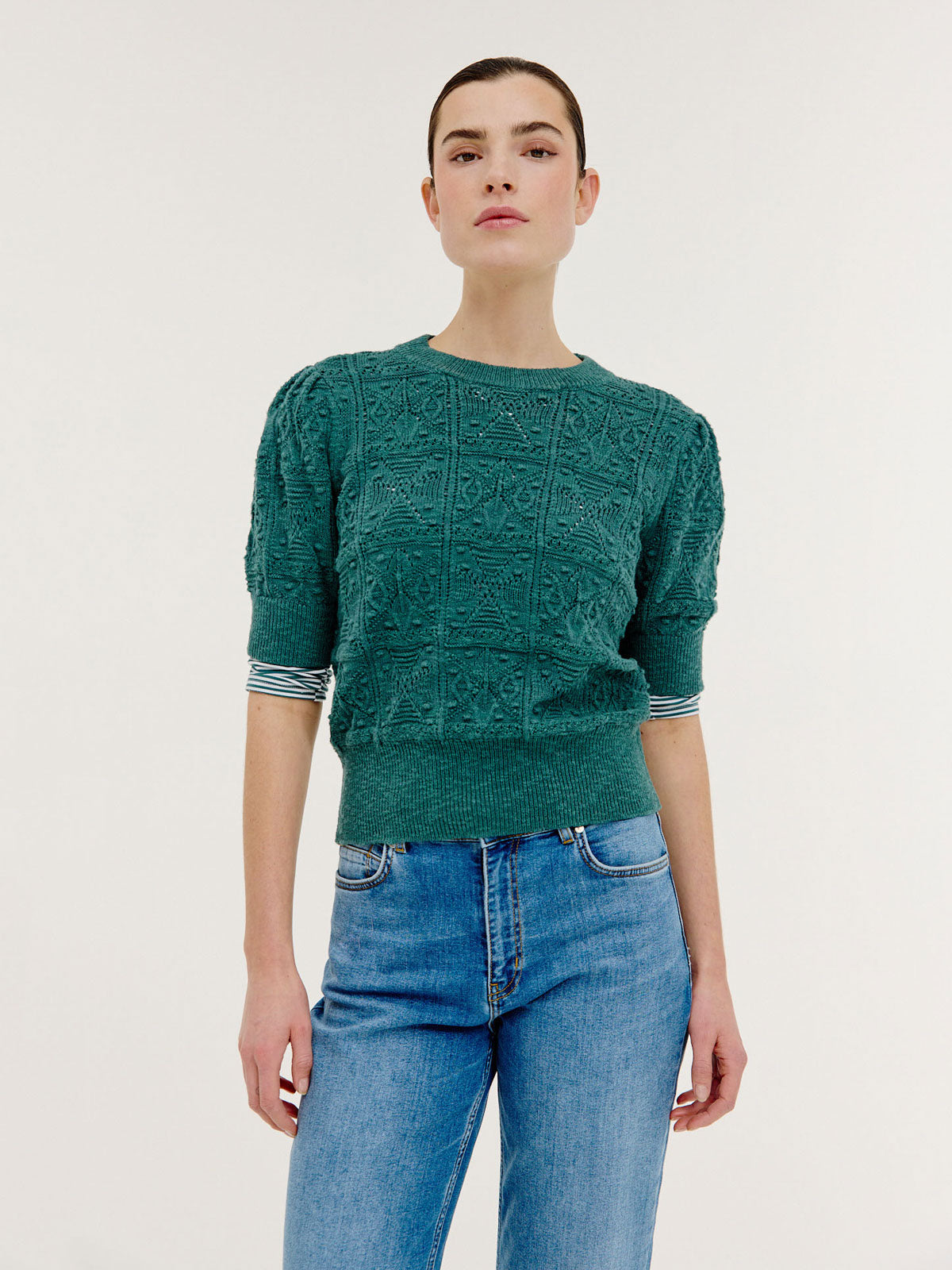 Dieuwertje Sweater | Dark Green