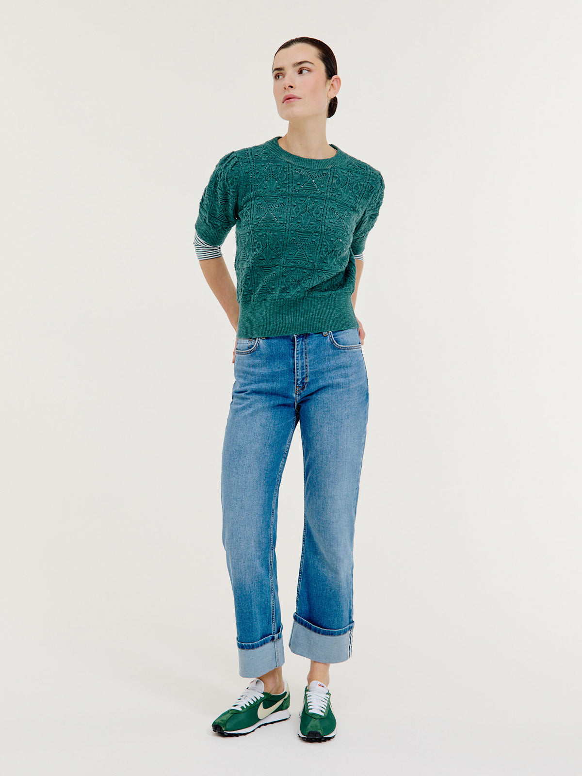 Dieuwertje Sweater | Dark Green