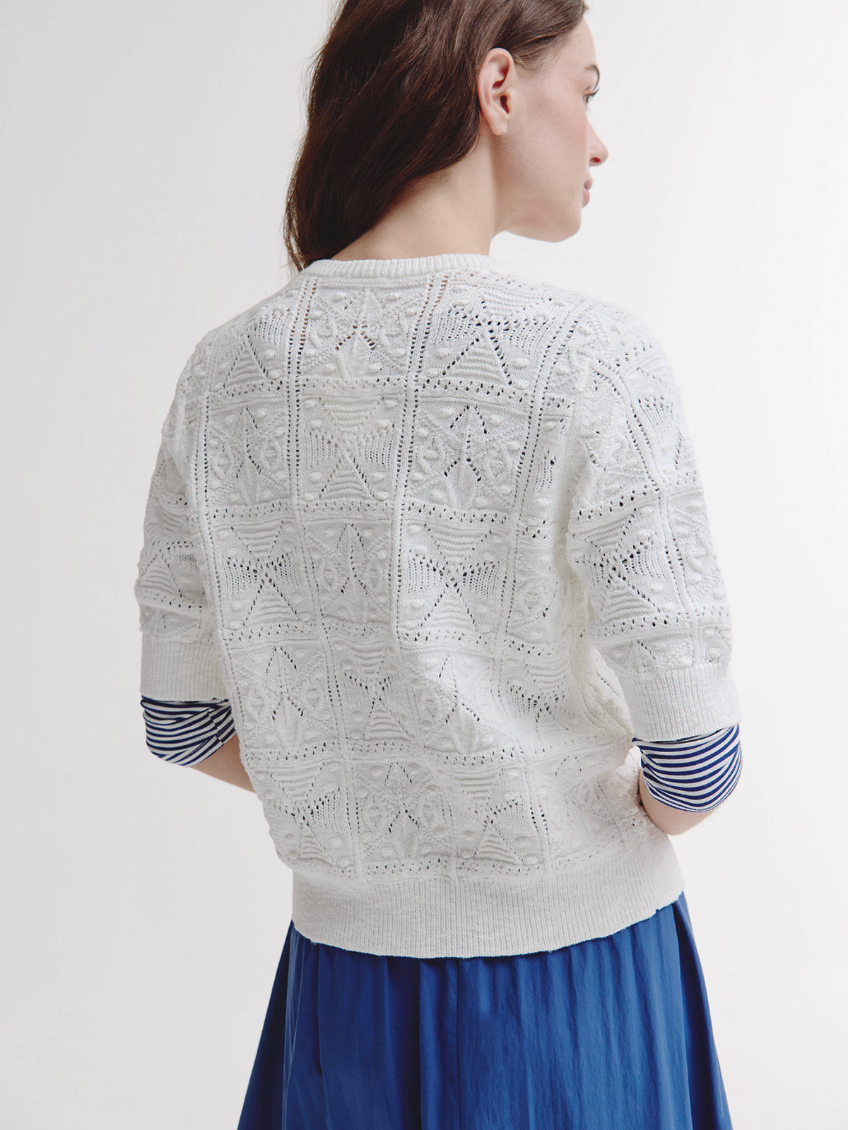 Beau Cardigan | White