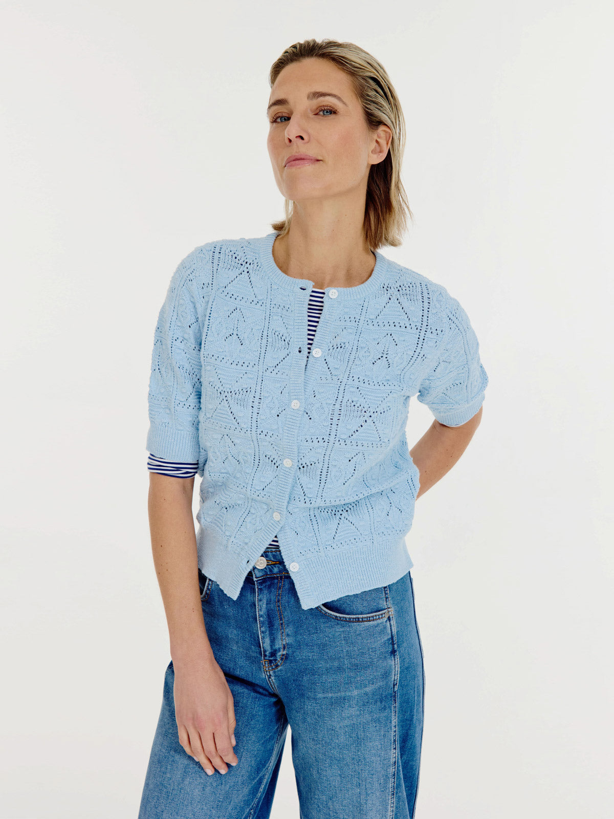 Beau Cardigan | Light Blue