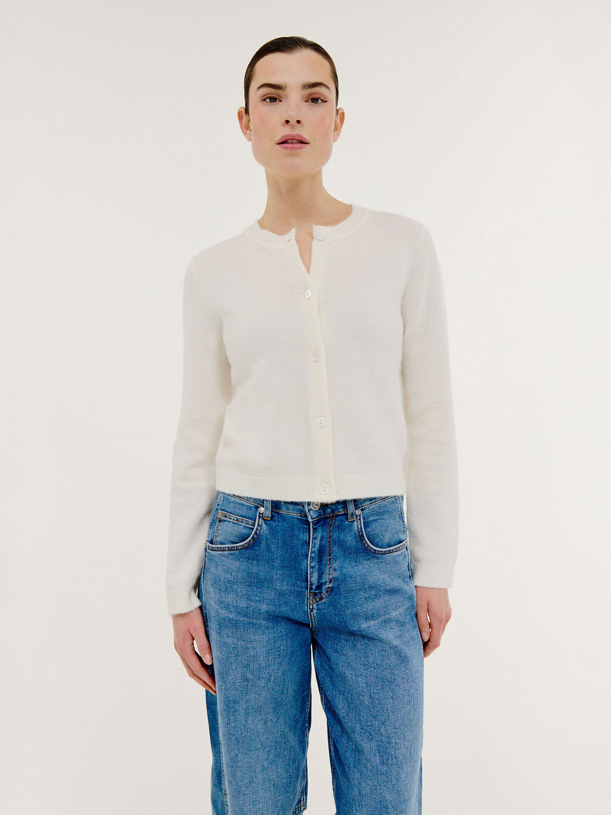 Braxton Cardigan | Ecru