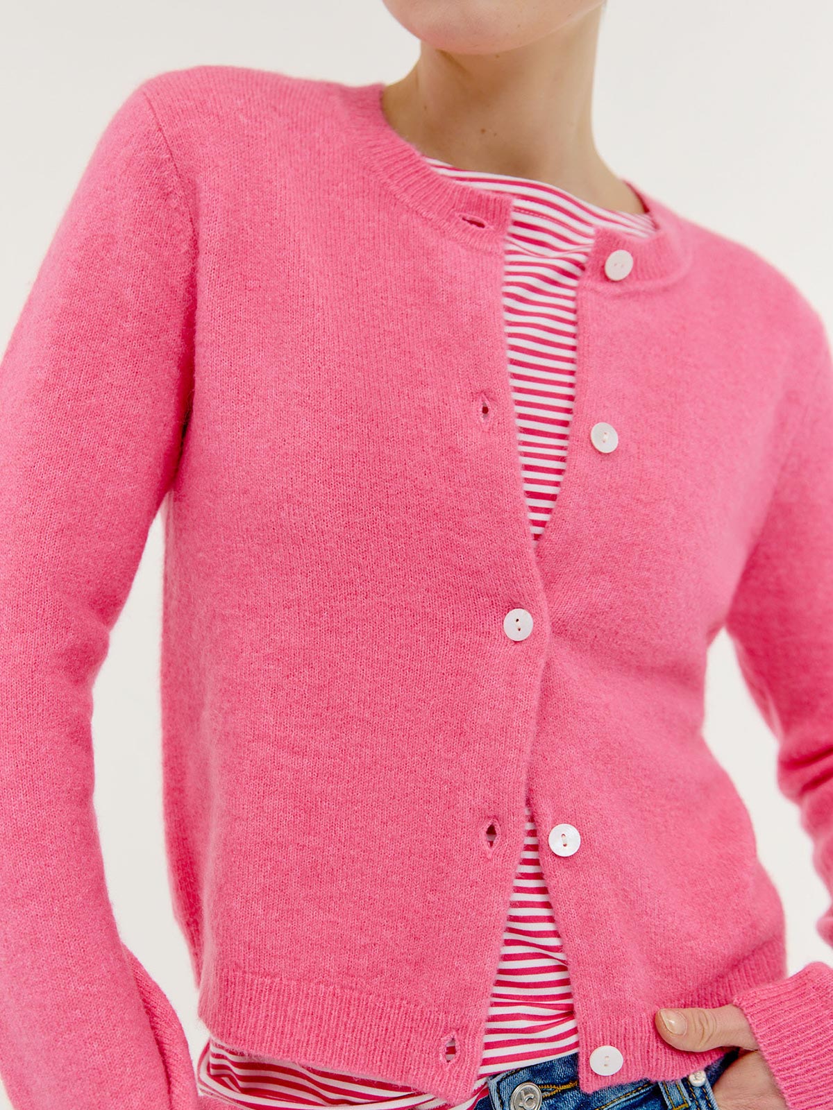 Braxton Cardigan | Bubblegum
