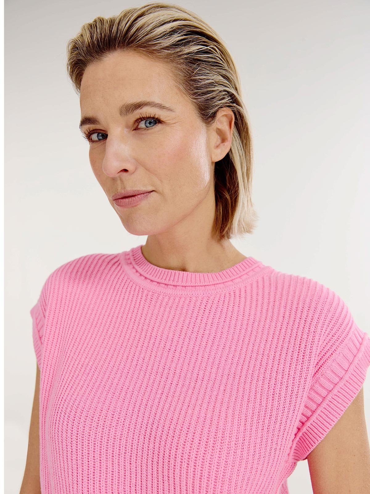 Bailee Sweater | Bubblegum