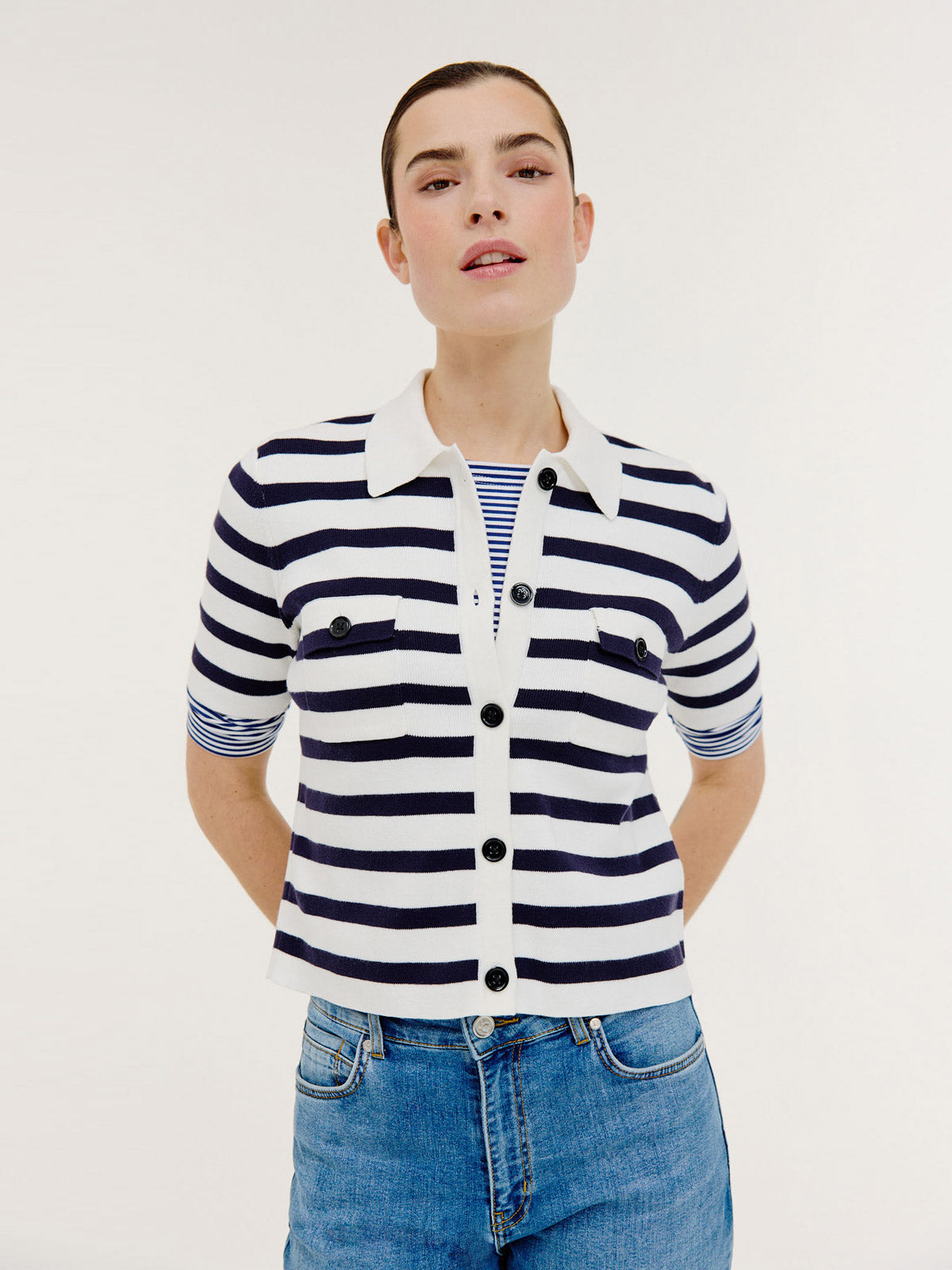 Bastijn Cardigan | Navy