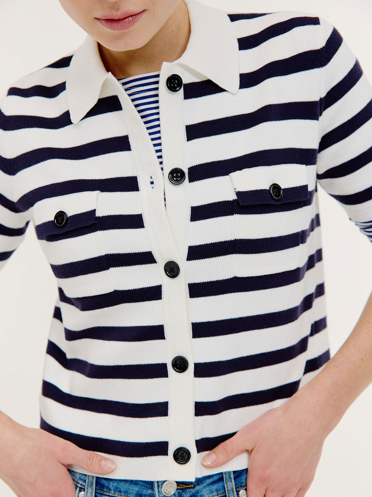 Bastijn Cardigan | Navy