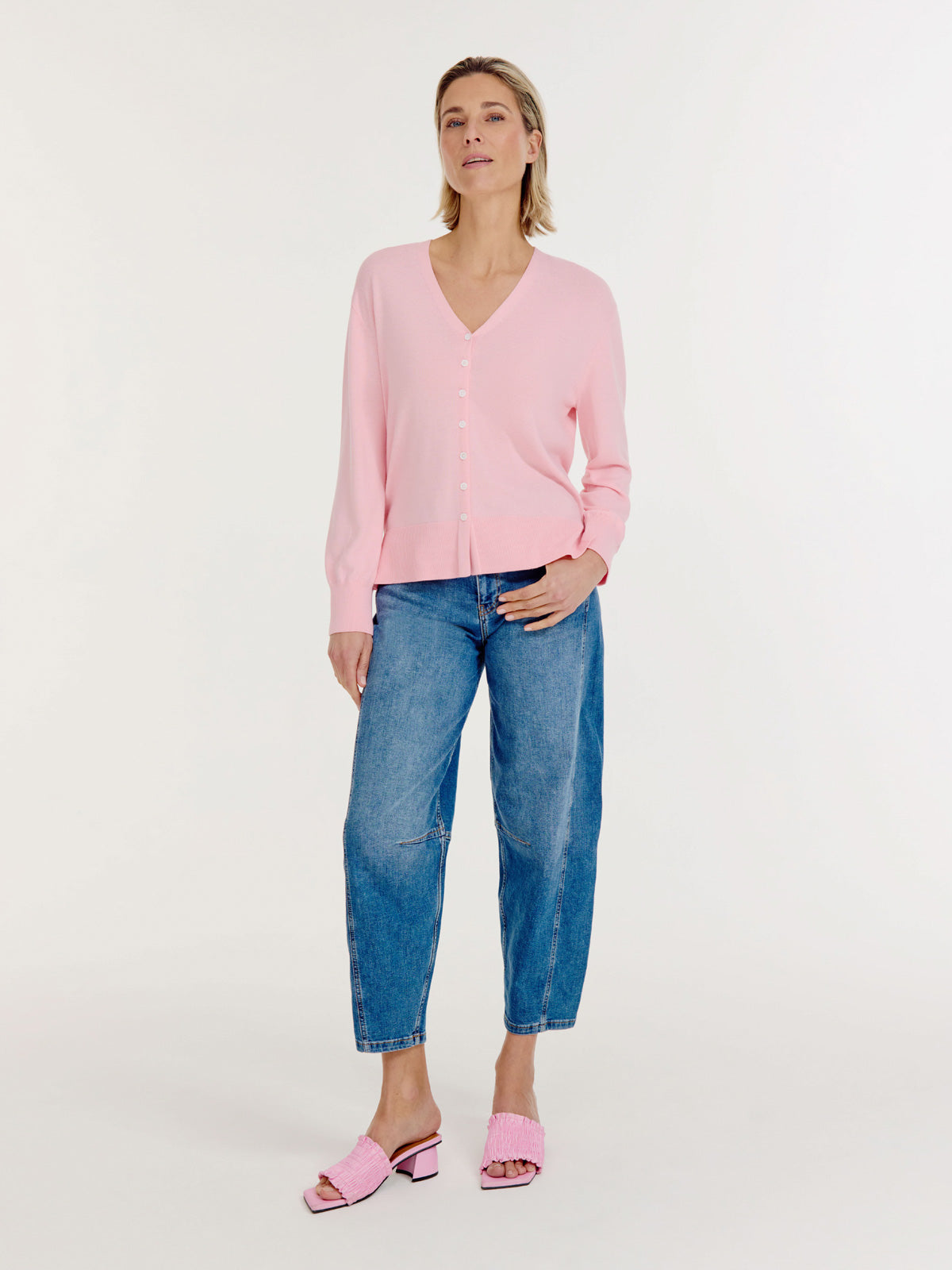 Berco Cardigan | Light Pink